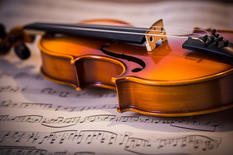 复古小提琴与乐谱摄影真实音乐,高清,摄影图,摄影图片,图片大全,摄影图免费下载